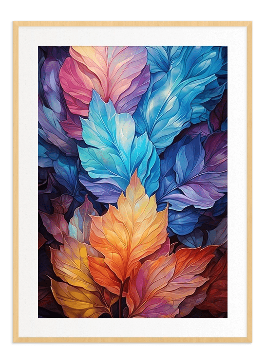 Falling Leaves - Wallpicture