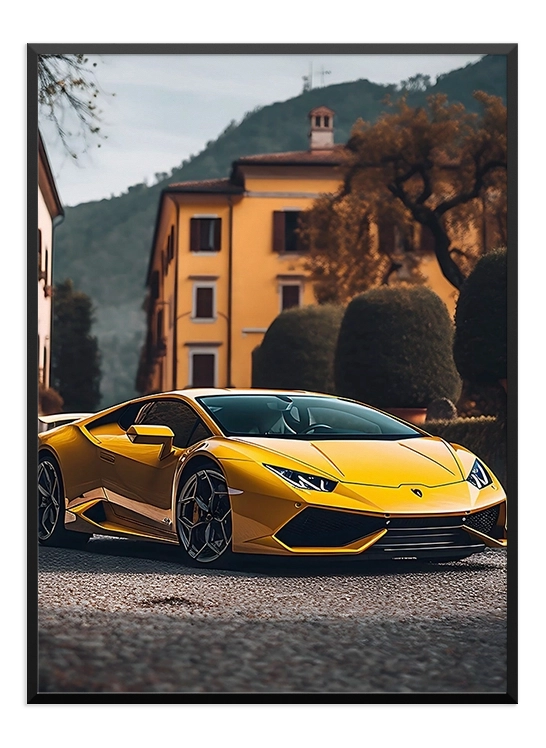 Yellow Supercar