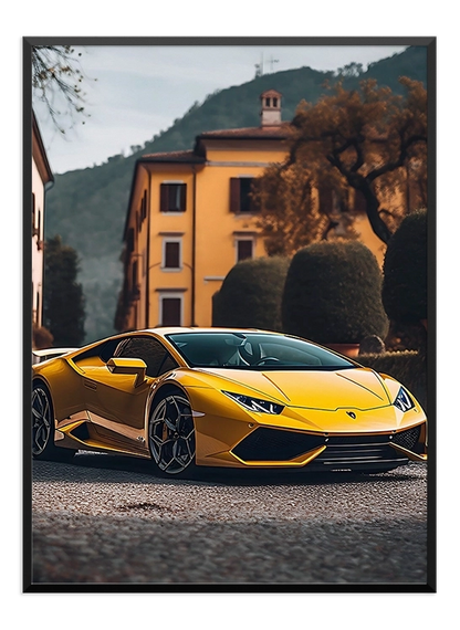 Yellow Supercar