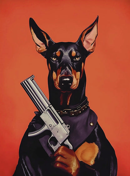 Loaded Dobermann