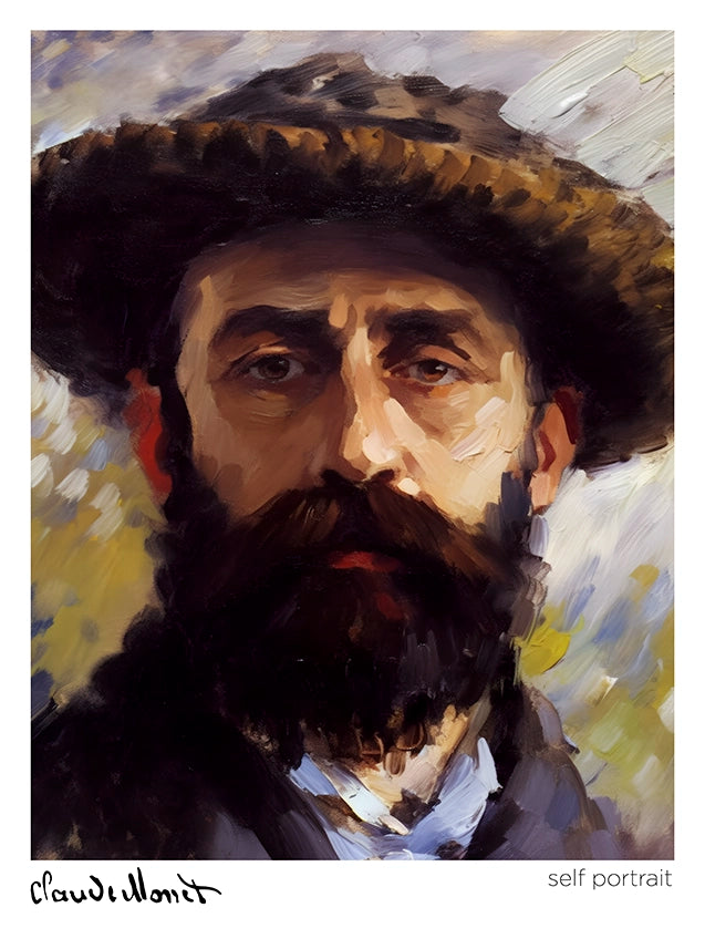 Monet - Self Portrait