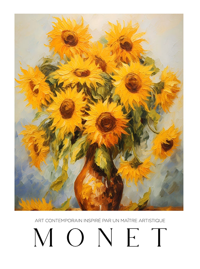 Monet - sunflowers