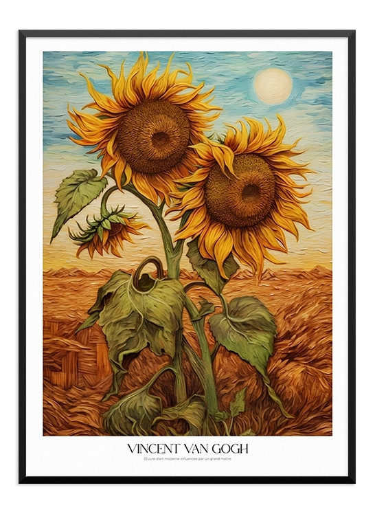 Van Gogh Sunflower