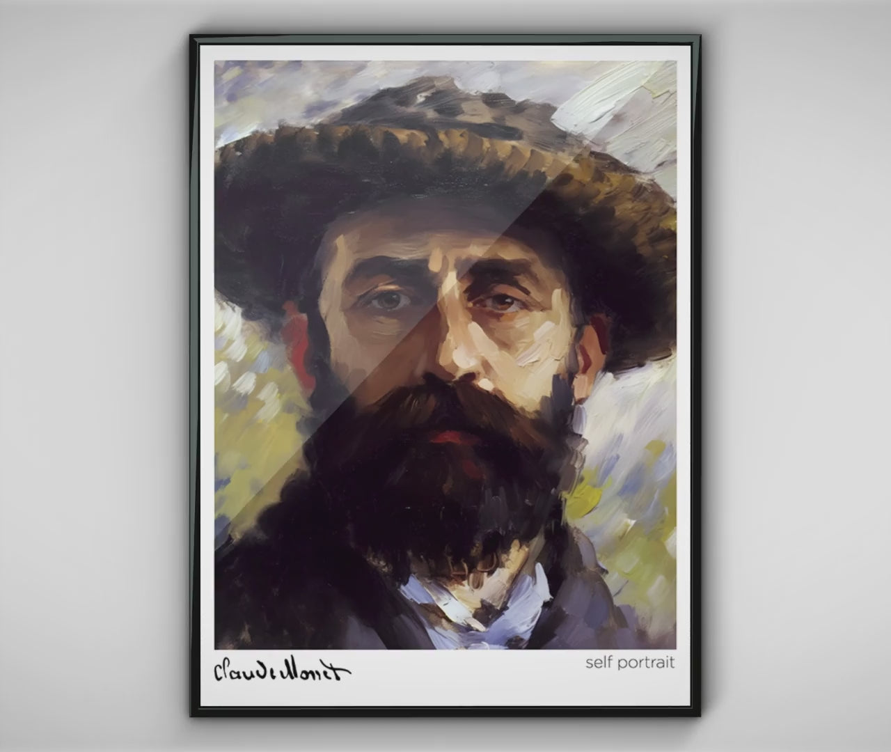 Monet - Self Portrait