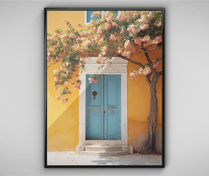 Charming Blue Door Amalfi