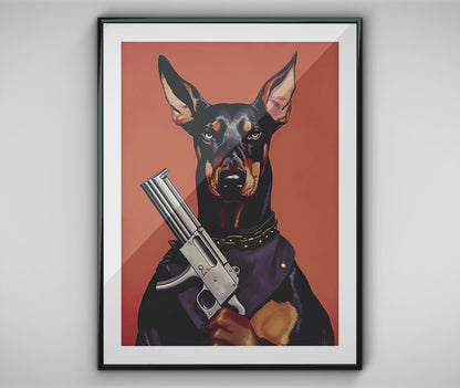 Loaded Dobermann