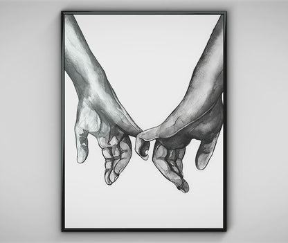 Romantic Hands Holding