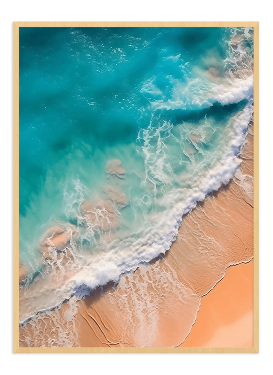 Abstract Beach Landscape - Wallpicture