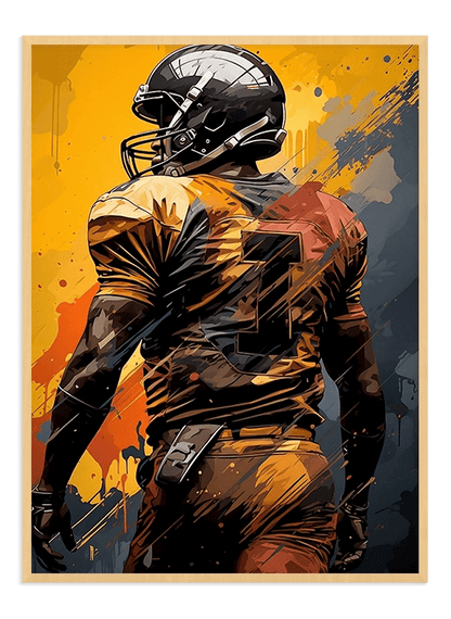 American Football Player - Wallpicture