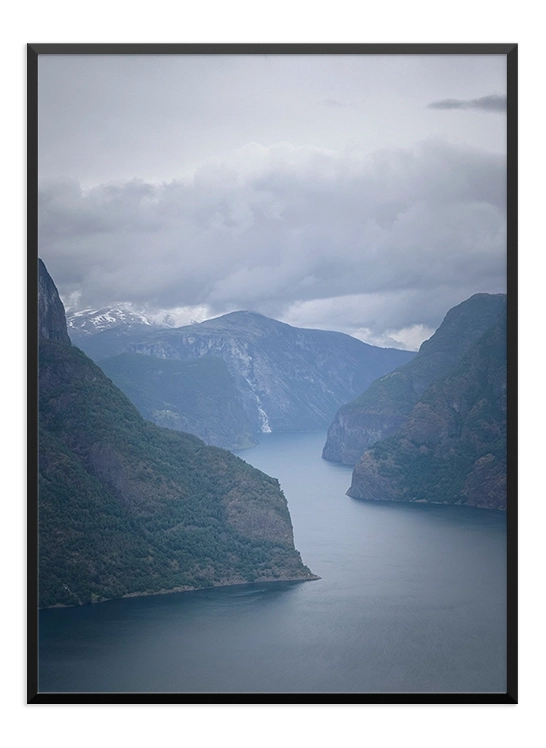 Aurlandsfjorden Poster - Wallpicture