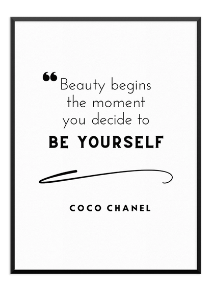 Be Yourself COCO POSTER - Wallpicture