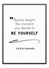 Be Yourself COCO POSTER - Wallpicture