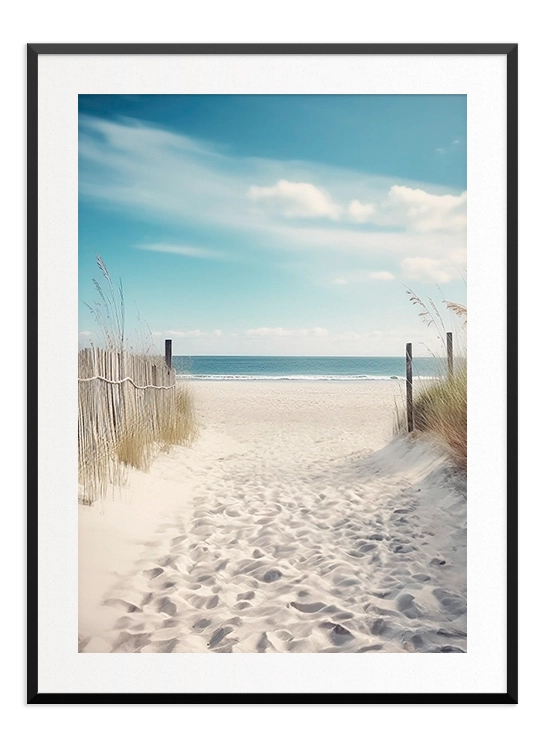 Beach View Poster - Wallpicture