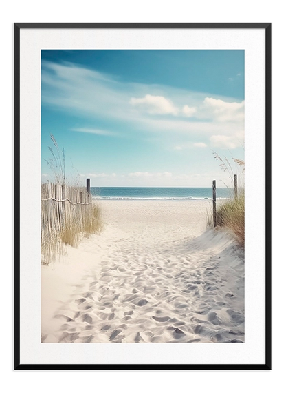 Beach View Poster - Wallpicture