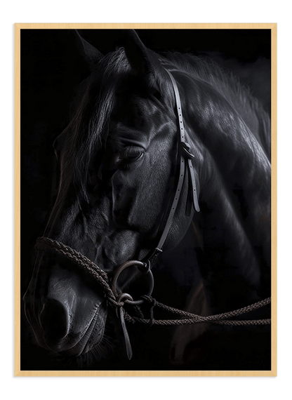 Black Horse - Wallpicture