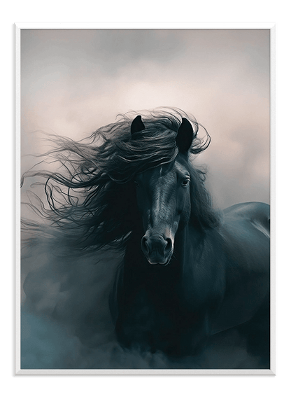 Black Mist Horse - Wallpicture