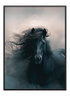 Black Mist Horse Poster - Wallpicture