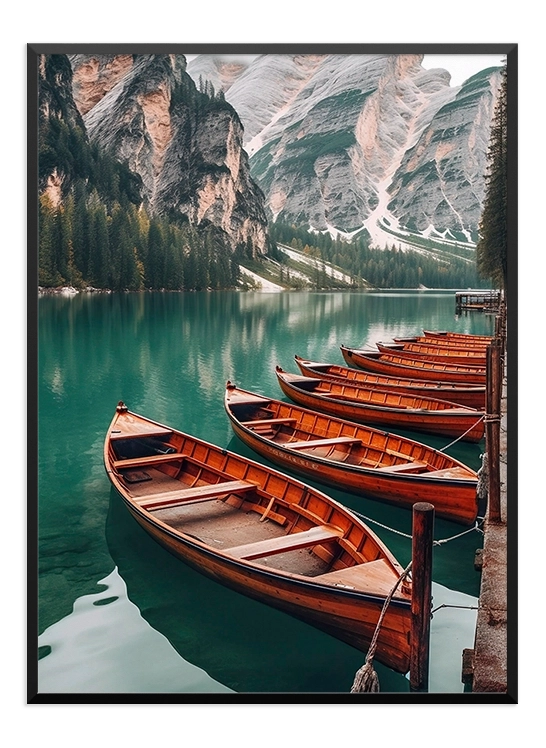 Boats Poster - Wallpicture