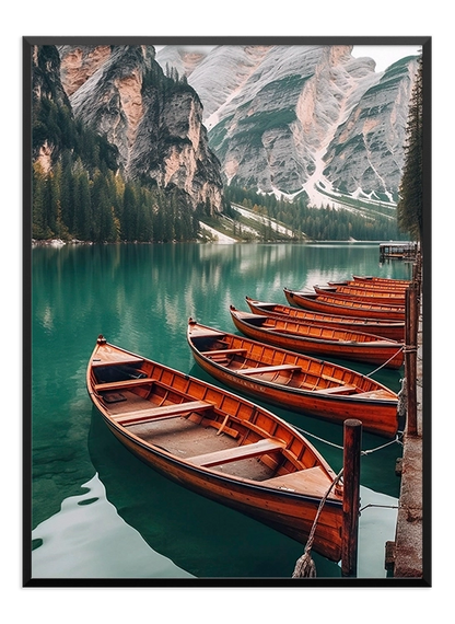 Boats Poster - Wallpicture