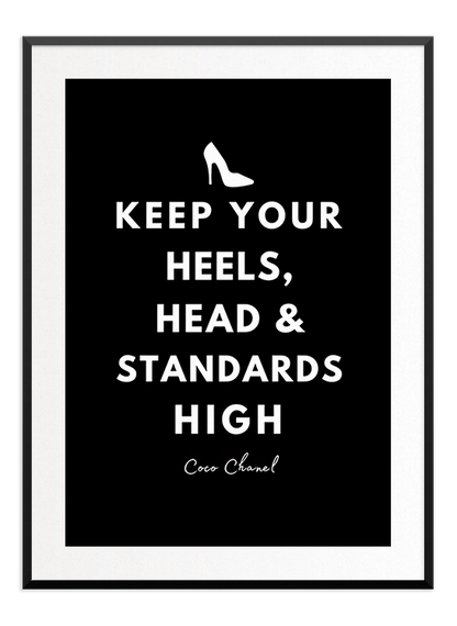 Chanel Quote Poster - Wallpicture