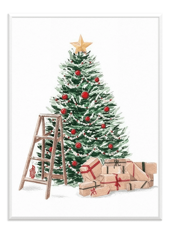 Chirstmas Tree - Wallpicture