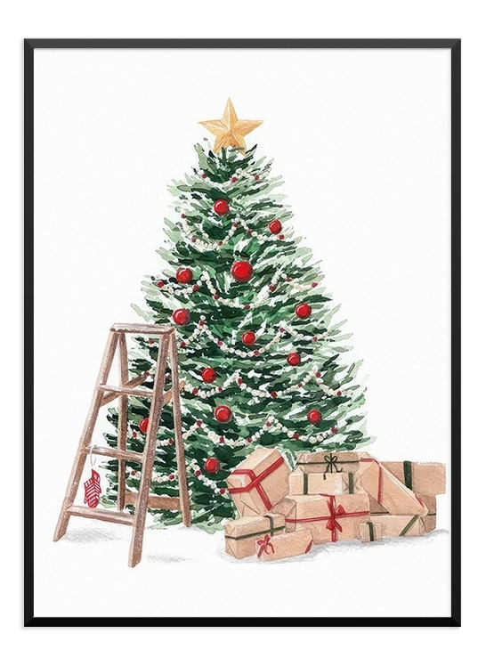 Chirstmas Tree Poster - Wallpicture