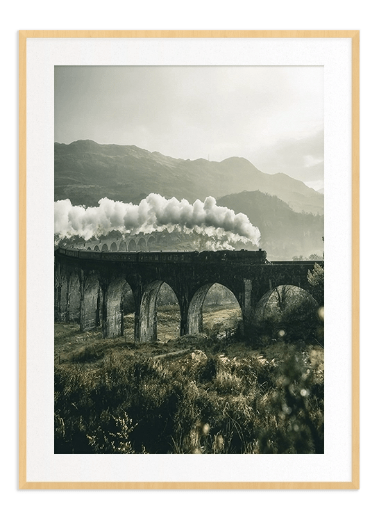 Classic Steam Train - Wallpicture