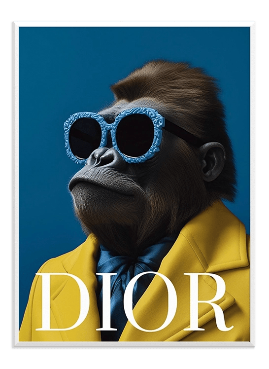 Dior Monkey - Wallpicture