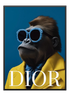 Dior Monkey Poster - Wallpicture