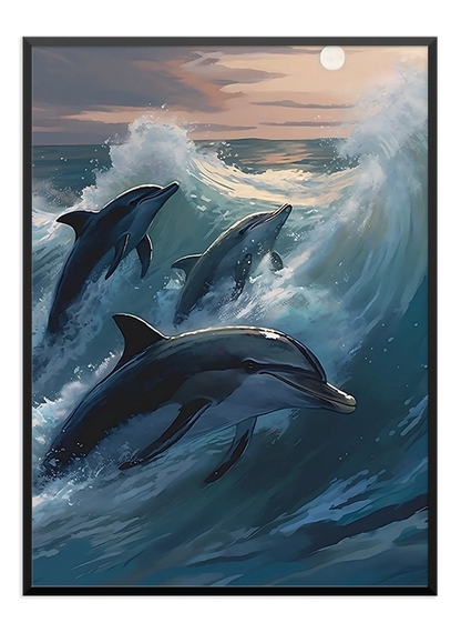 Dolphins Poster - Wallpicture