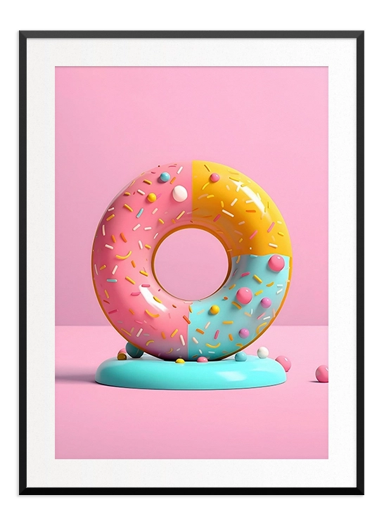 Donut Poster - Wallpicture