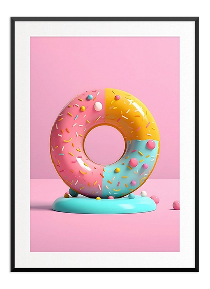 Donut Poster - Wallpicture