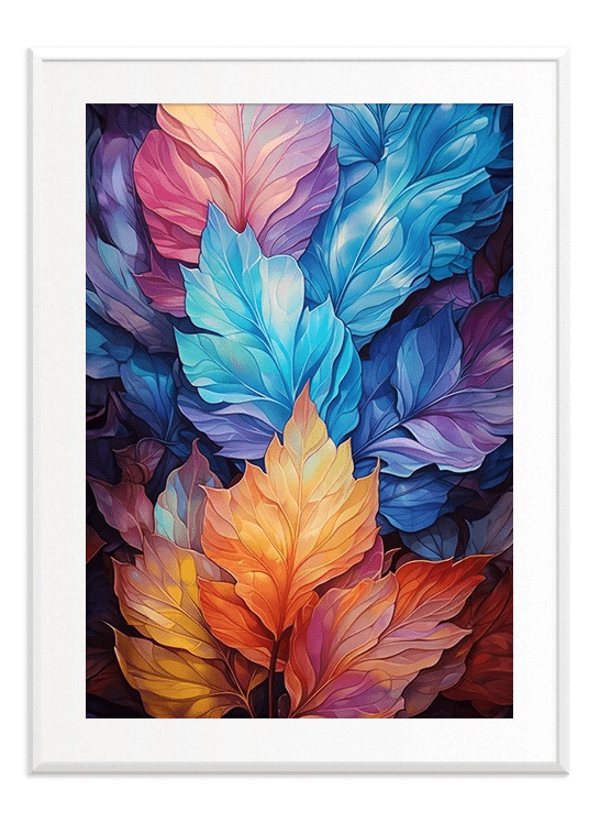 Falling Leaves - Wallpicture