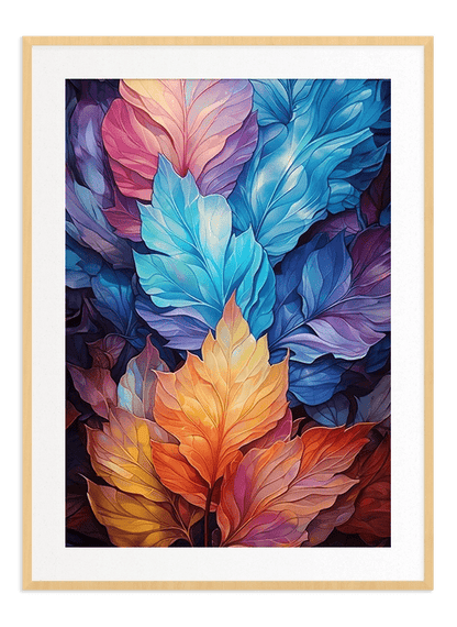 Falling Leaves - Wallpicture