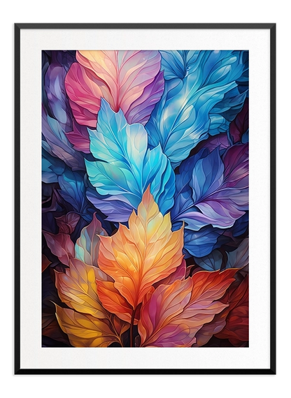 Falling Leaves Poster - Wallpicture