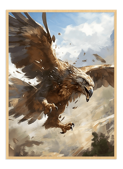 Flying Eagle - Wallpicture