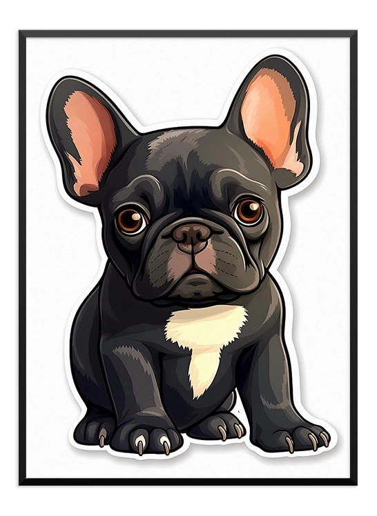 French Bulldog Poster - Wallpicture