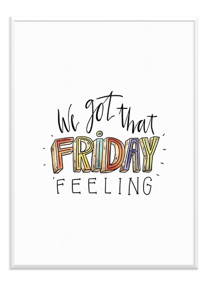 Friday Feeling - Wallpicture