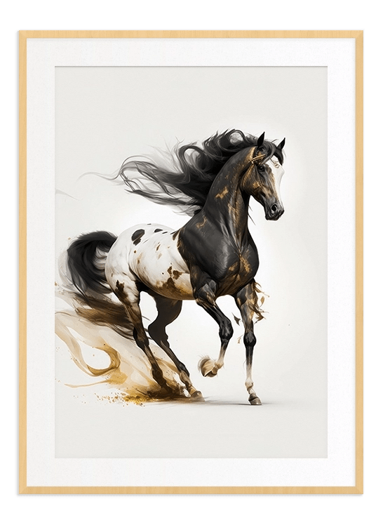 Golden Horse - Wallpicture