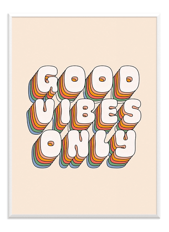 Good Vibes Only - Wallpicture