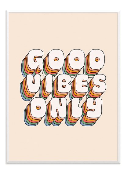 Good Vibes Only - Wallpicture