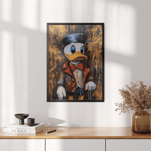 Graffiti Duck - Wallpicture