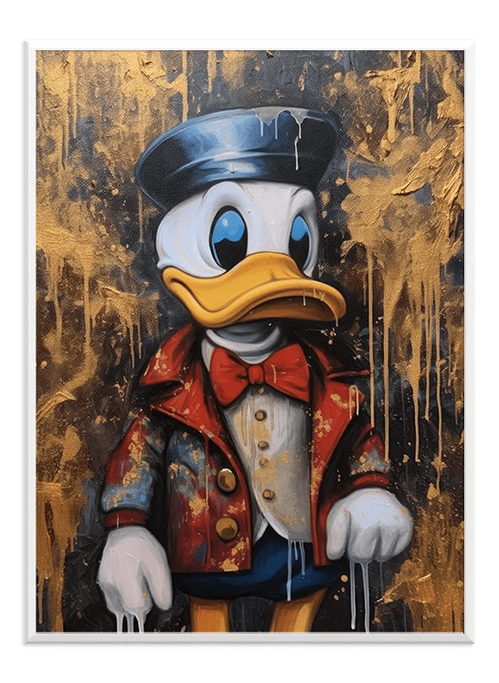 Graffiti Duck - Wallpicture