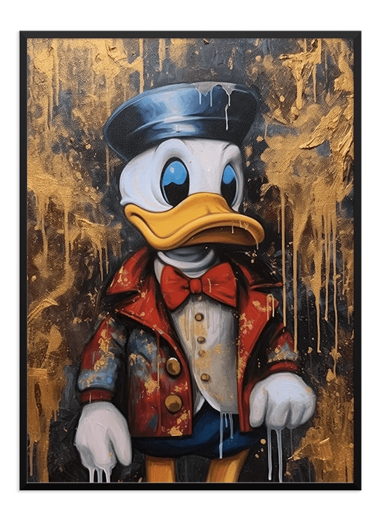 Graffiti Duck Poster - Wallpicture