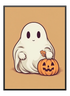 Halloween Spirit Pumpkin Poster - Wallpicture