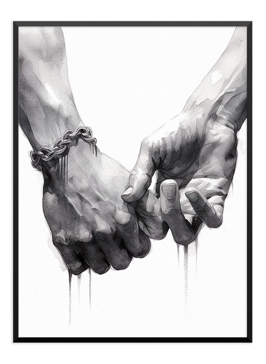 Hand in Hand Poster - Wallpicture