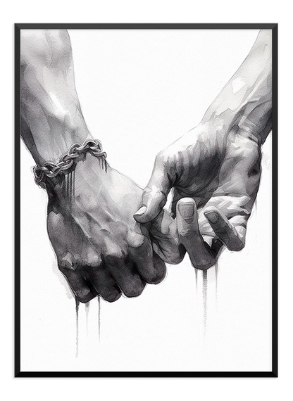 Hand in Hand Poster - Wallpicture