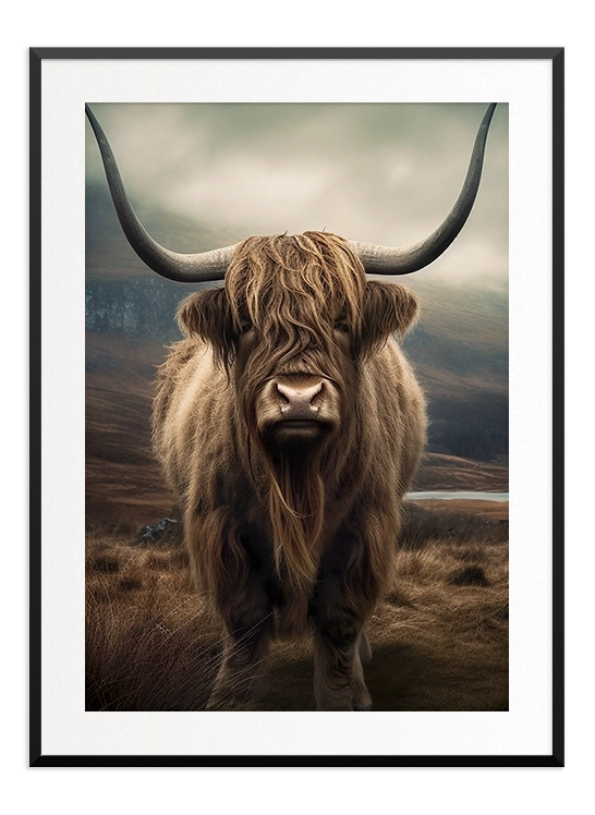 Highland Cow Poster - Wallpicture