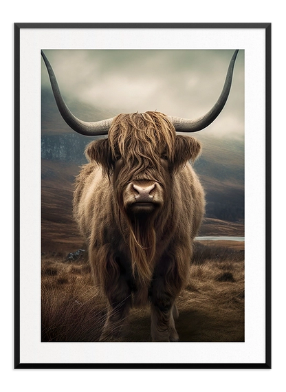 Highland Cow Poster - Wallpicture