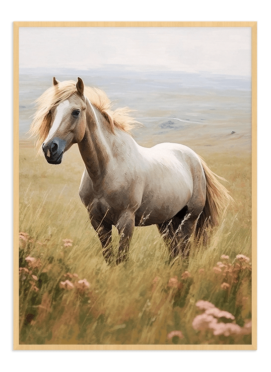 Horse Grazing - Wallpicture